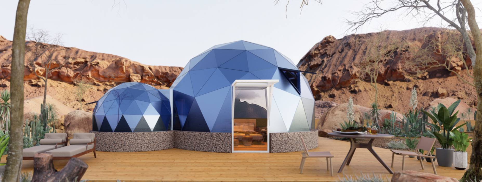 罗湖区球形智能光伏玻璃星空房